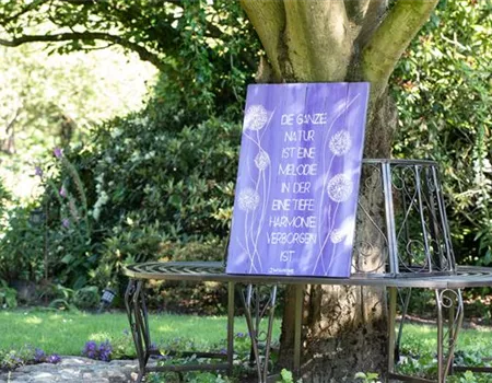 Gartendekoration sorgt für das gewisse Etwas