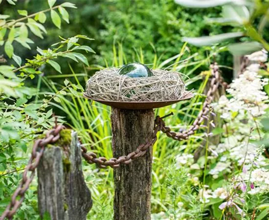 Gartengestaltung mit Dekor – fantasievolle Gartendekoration